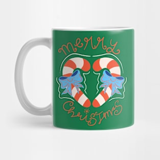 candy cane christmes Mug